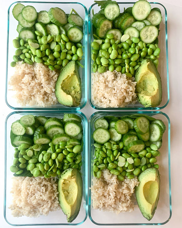 Plant-Based Meal Prep Lunches - ReversingT2D